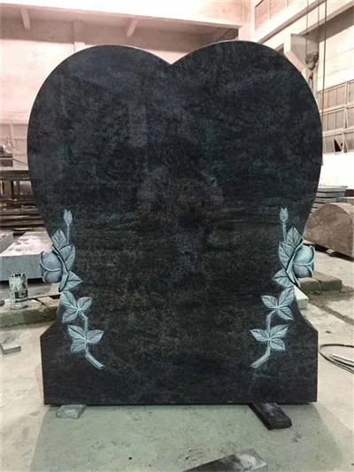 بلیک گرینائٹ سیدھے ہیڈ اسٹون