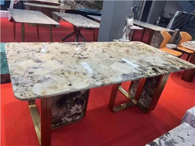 ماربل ڈائننگ ٹیبل 180 سینٹی میٹر