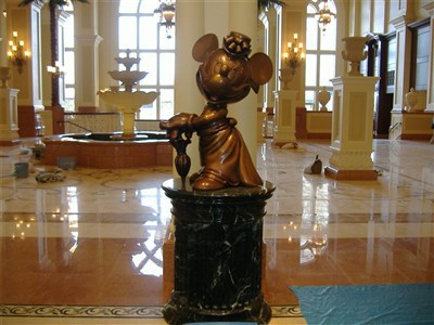 ہوٹل کی لابی کے فرش کے لیے سنگ مرمر کی ٹائلیں۔